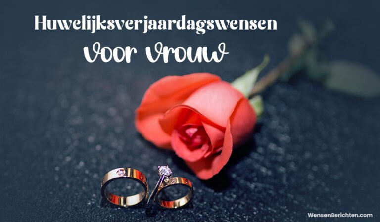 Huwelijksverjaardag Wensen voor vrouw