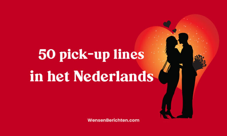 50 Pick Up Lines in het Nederlands