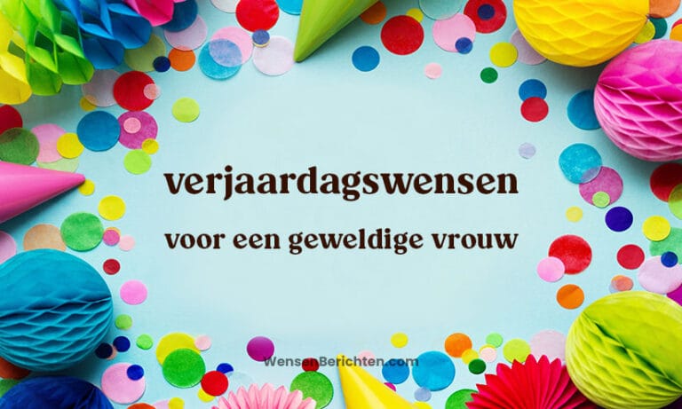 verjaardagswensen