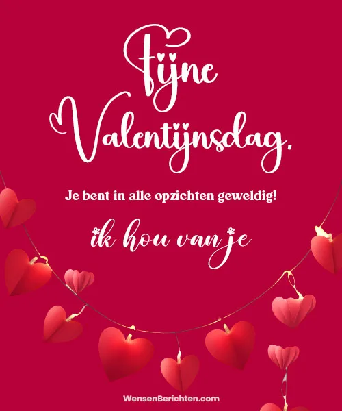 Valentijnsbericht