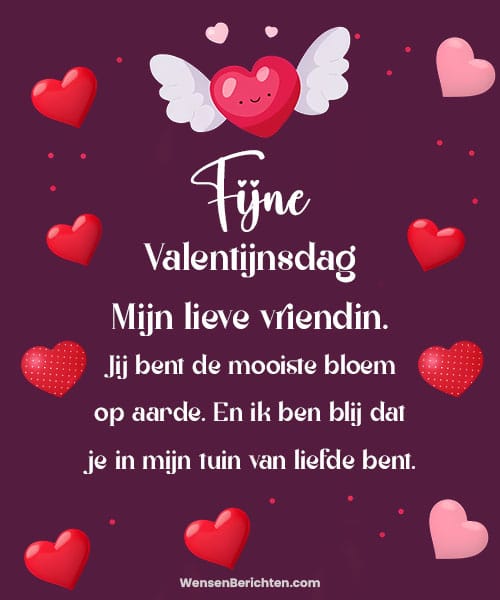 Gelukkige-Valentijnsdag-bericht-aan-vriendin